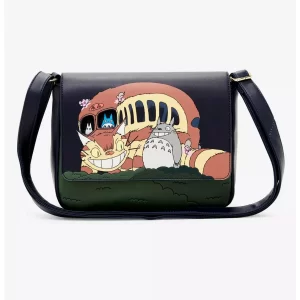 Studio Ghibli Products My Neighbor Totoro Cat Bus Window Crossbody Bag