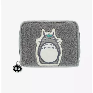 Studio Ghibli Products My Neighbor Totoro Sherpa Zipper Wallet