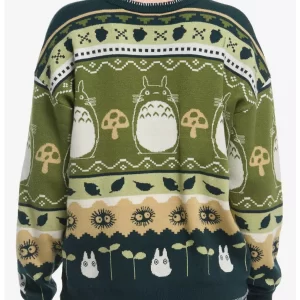 Studio Ghibli Products My Neighbor Totoro Fair Isle Stitch Sweater