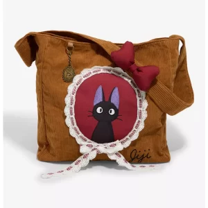 Studio Ghibli Products Kiki's Delivery Service Jiji Corduroy Shoulder Bag