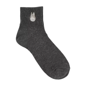 Studio Ghibli Products My Neighbor Totoro Ribbed Embroidered Socks