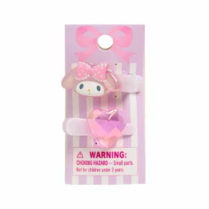 Sanrio Products My Melody mini hair clip set