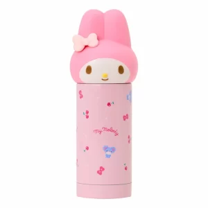 Sanrio Products My Melody Face-Shaped Stainless Steel Bottle