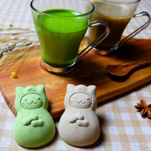 Neko Ninja Cappuccino / Uji Matcha Latte  Pack Set
