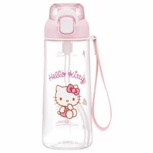 Sanrio Products  Hello Kitty One-push straw Water Bottle